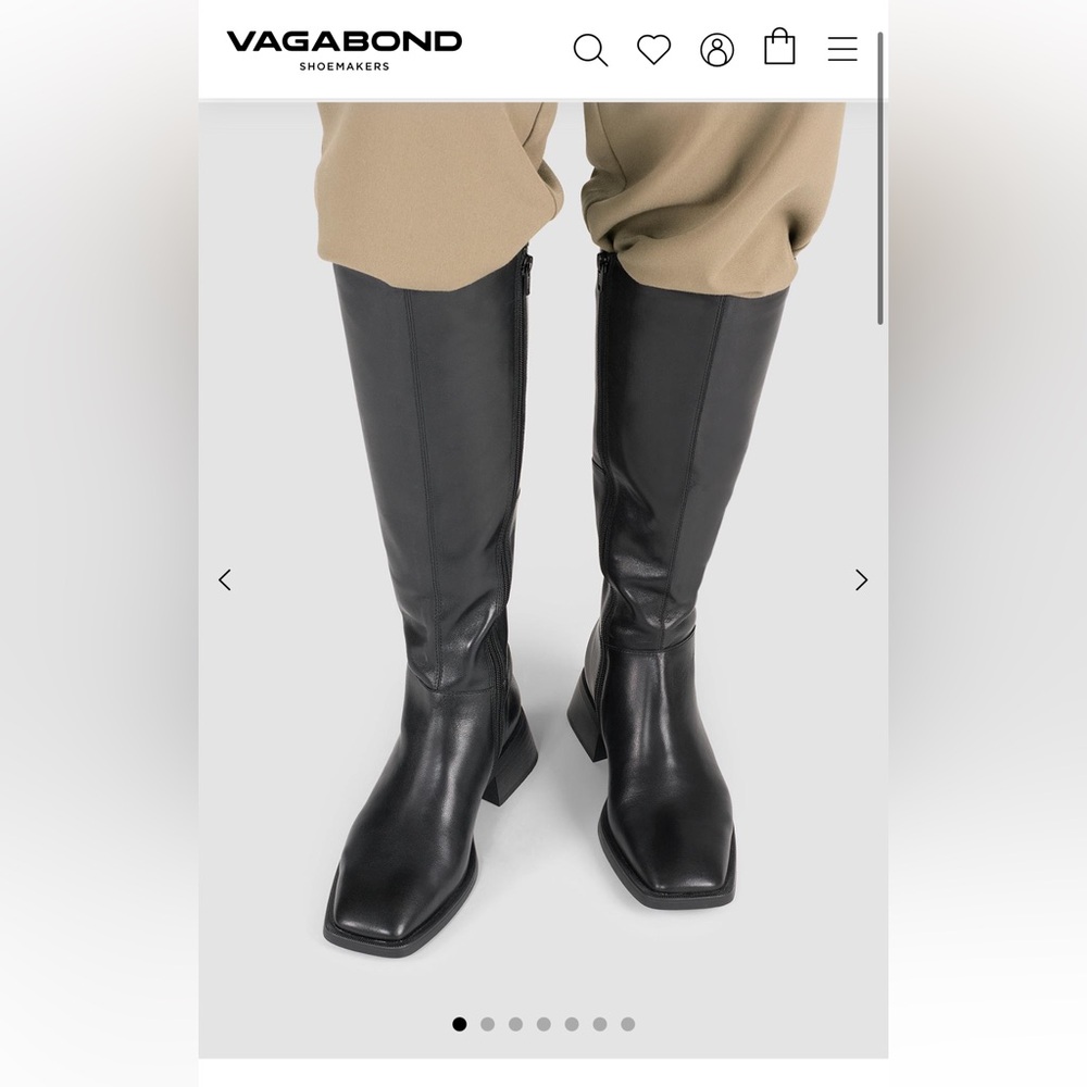 Vagabond Blanca Tall boots